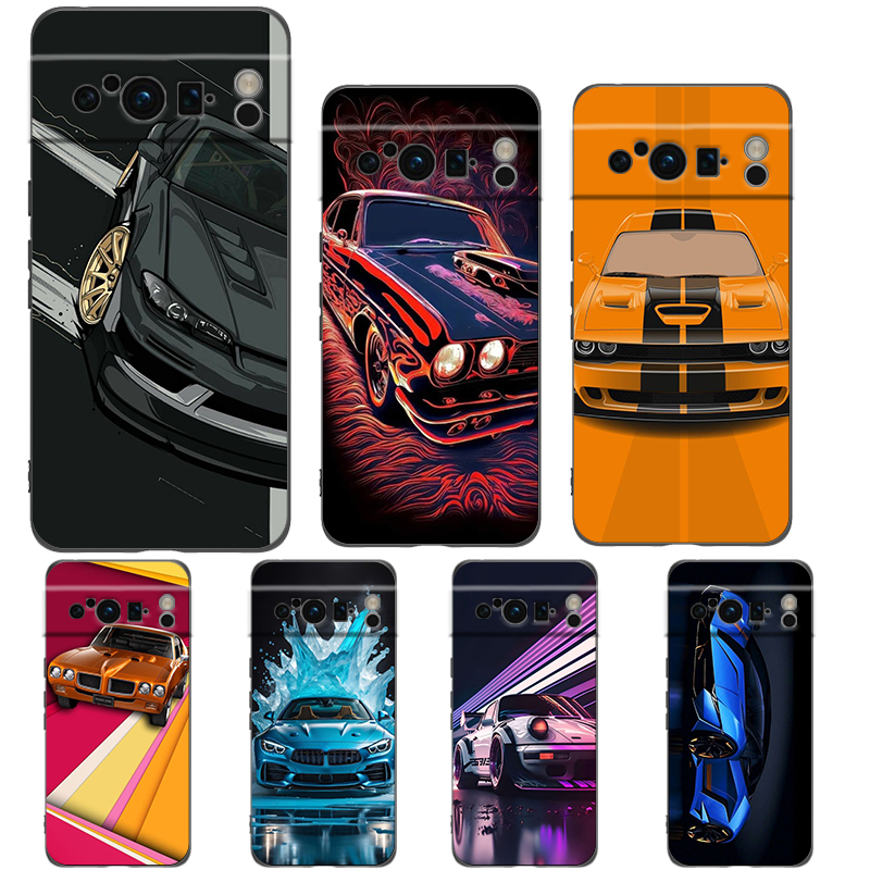 Google Pixel 9 Pro - JDM Drift Sports Car Phone Case