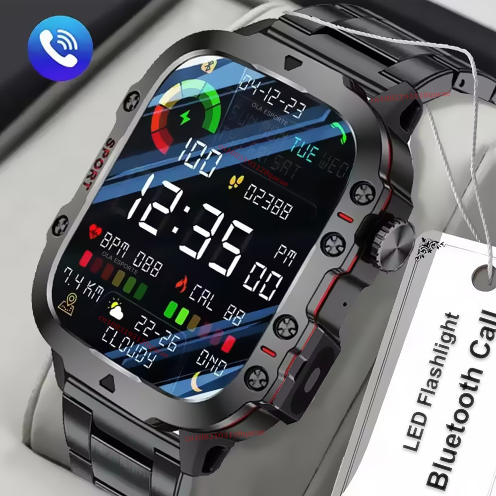Smartwatch Store - 2026 New Military Smart Watch Men