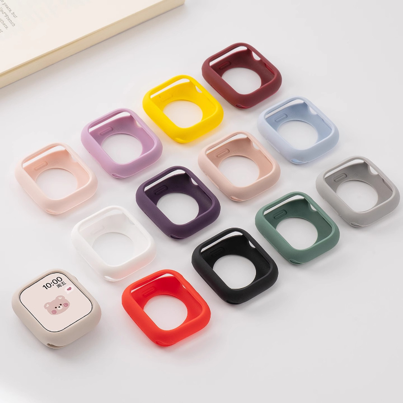 Silicone Case for Apple Watch  - Smartwatch Band Accessories 评论和价格