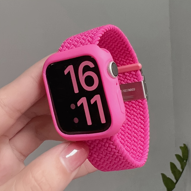 Silicone Case for Apple Watch  - Smartwatch Band Accessories 评论和价格