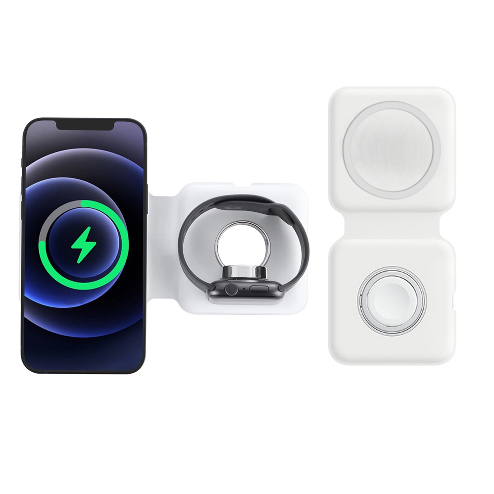 2IN1 Magnetic Wireless Charger - Smartwatch X 评论和价格