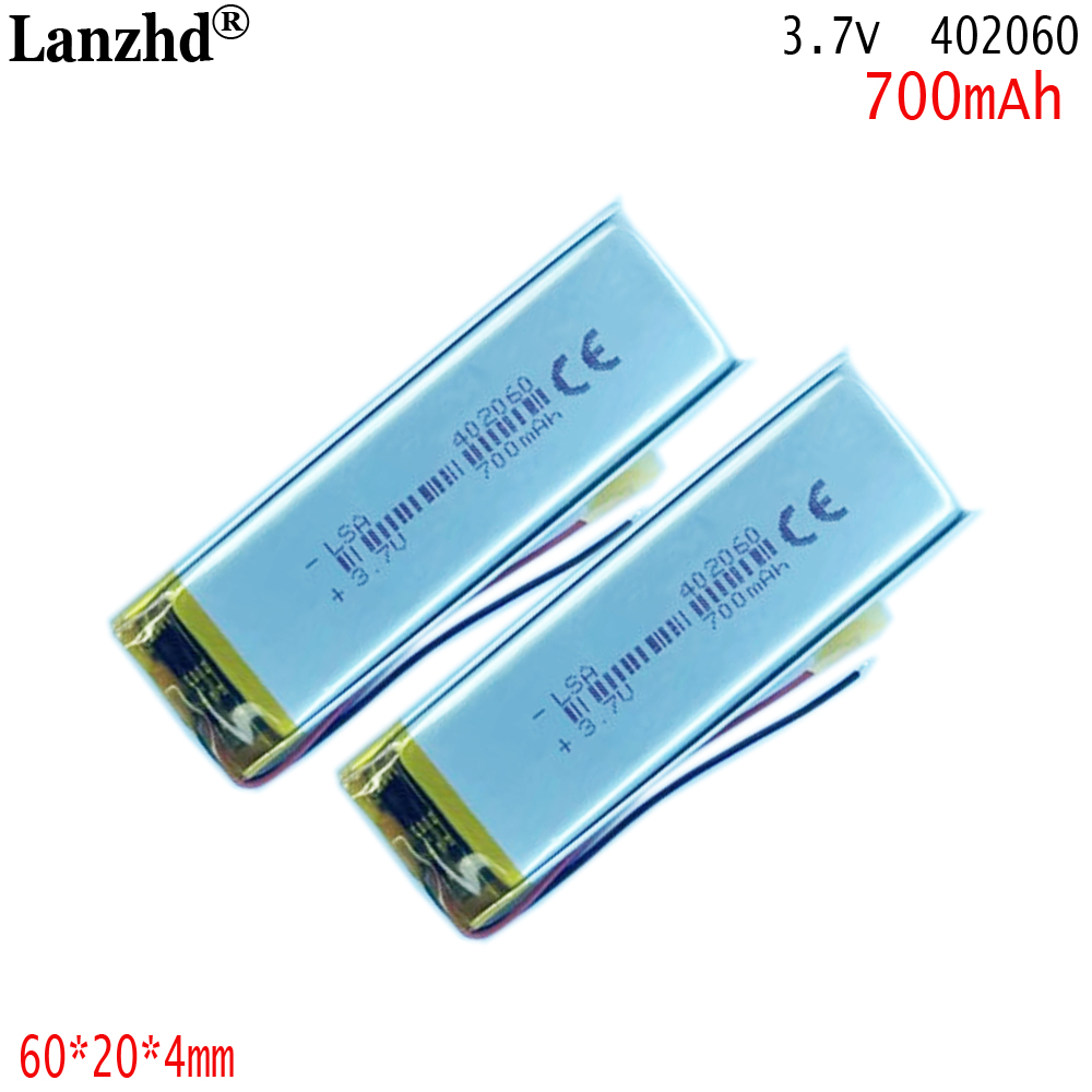 1-12pcs 3.7V 500mAh Lipo Polym - Smartwatch Headset 评论和价格