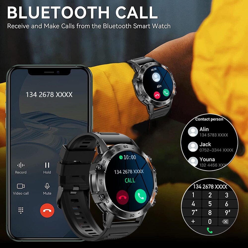 MEVADEN Steel 1.39 inch Men Lu - Smartwatch Store 评论和价格