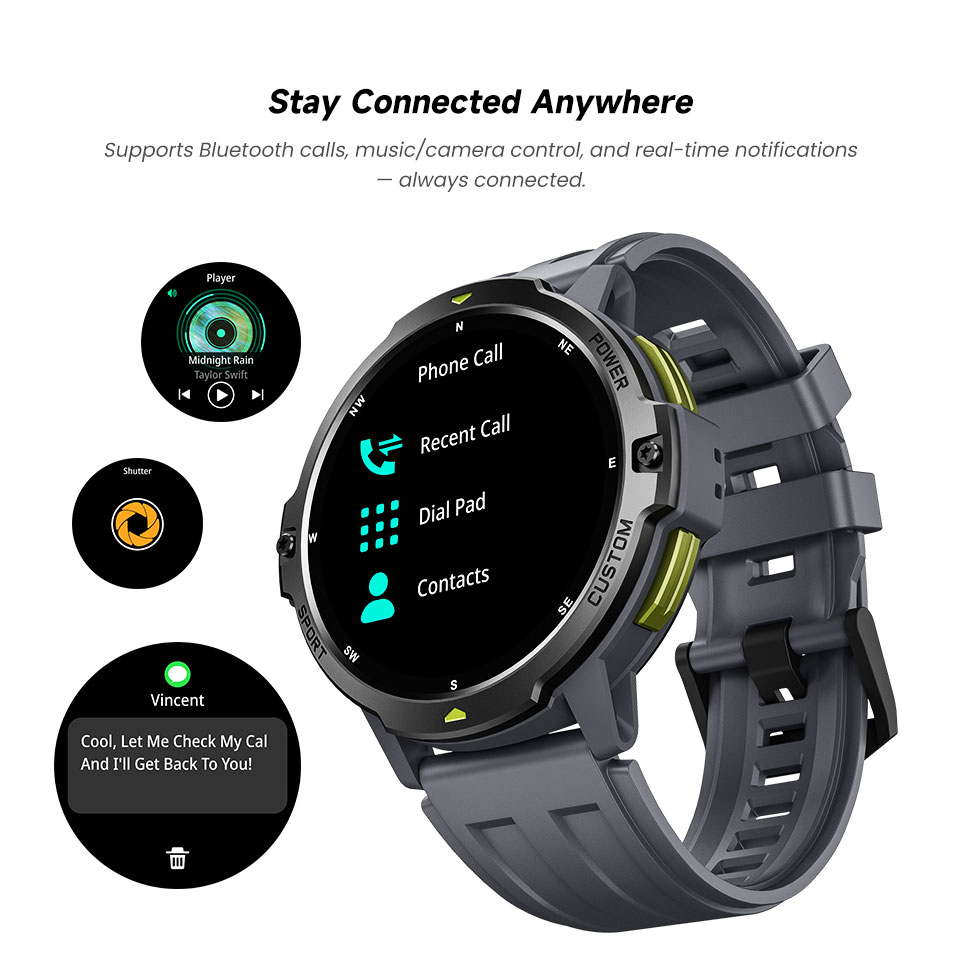 2026 NEW GPS Smart Watch 1.46' - Smartwatch X 评论和价格