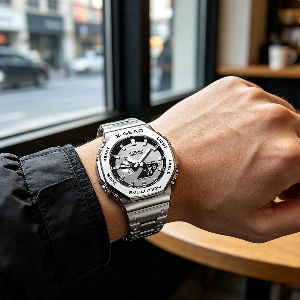 X-GEAR Dual Display Digital Sp - Smartwatch X 评论和价格