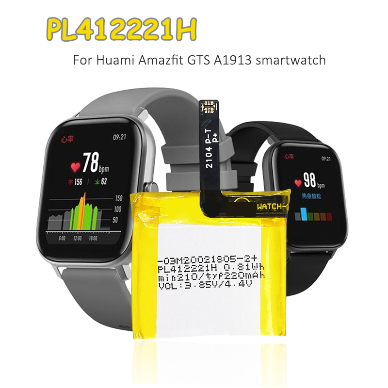 PL412221H Battery 220mAh 3.85V - Smartwatch A1914 评论和价格