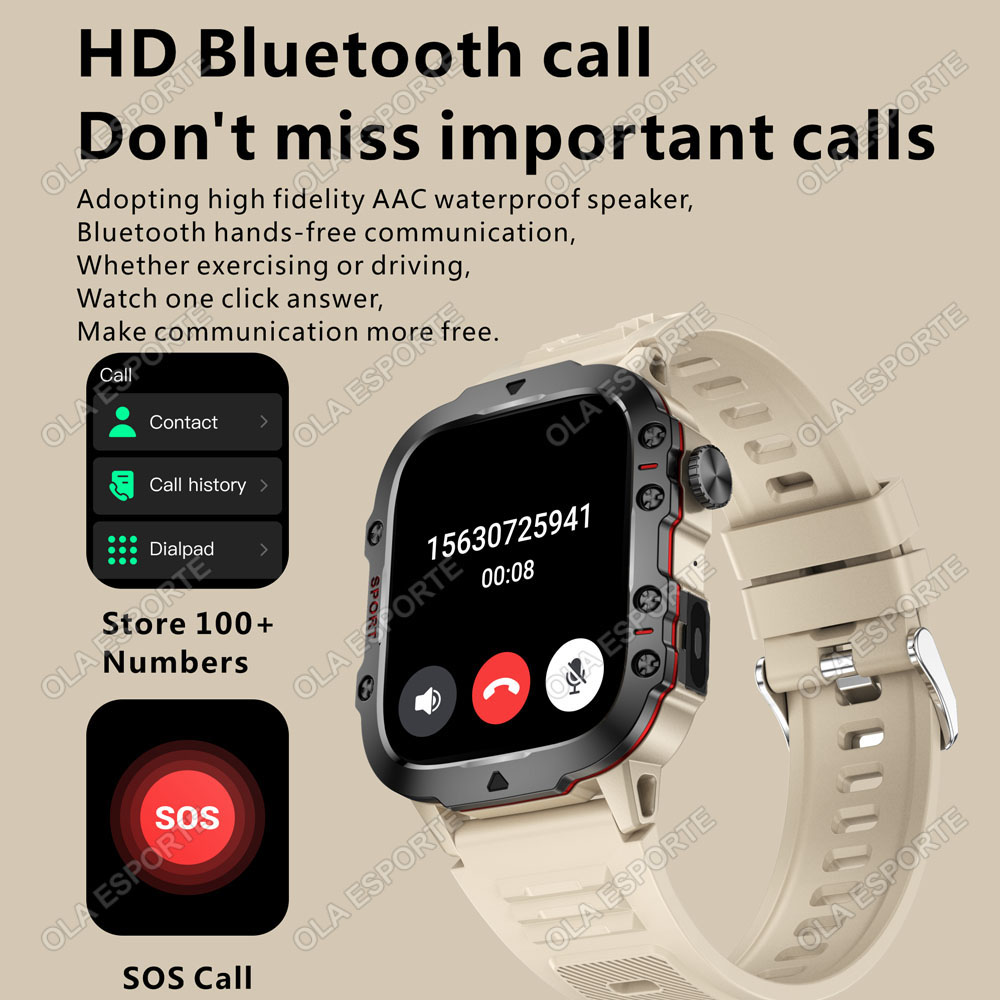2026 New Military Smart Watch  - Smartwatch Store 评论和价格