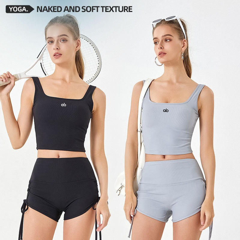 Women Summer Ribbed Yoga Tank  - Rugged Sport Strap 评论和价格