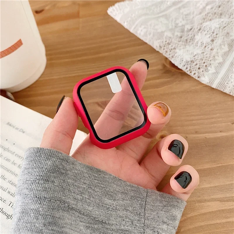 3pack Glass+cover For Apple Wa - Smartwatch Band Accessories 评论和价格