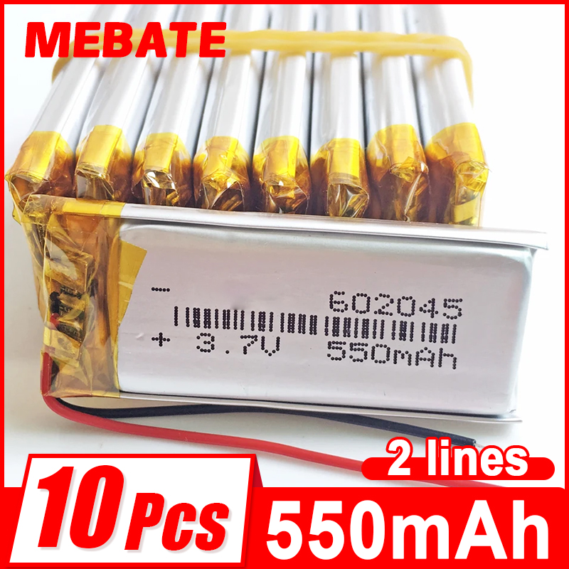 Lot 10 PCS 3.7V 550mAh Lipo Re - Smartwatch Headset 评论和价格