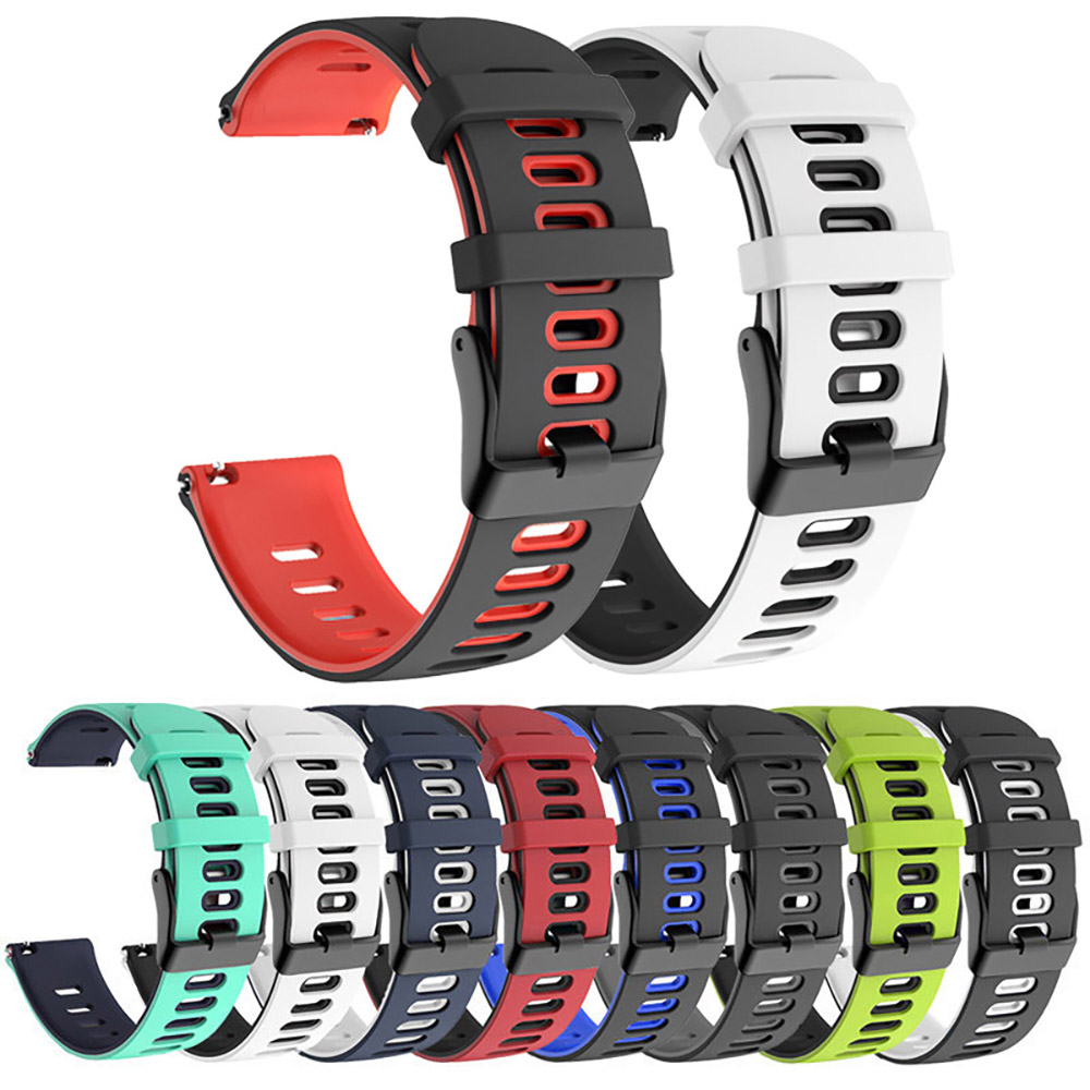 22mm Two-Tone Sports Strap For - Xiaomi Smartwatch S3 Accessories 评论和价格
