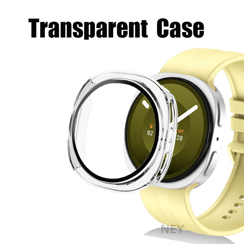 Tempered Glass+Case for Samsun - Smartwatch Band Accessories 评论和价格